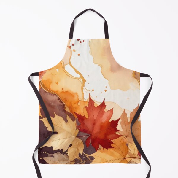 Item preview, Autumn Watercolor Floral Maple Leaves — Alcohol Ink Marble Fall Floral designed and sold by LYAN-STORE.