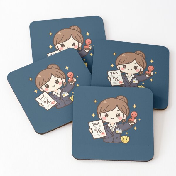Item preview, Kawaii Tax officer  designed and sold by KawaiiHero.