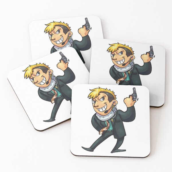 Item preview, Bronco Knight Edgeworth Sticker designed and sold by Lu!.