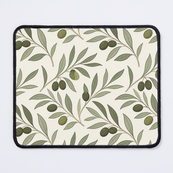 Item preview, Mediterranean Olive Branch Pattern designed and sold by shamiloff.