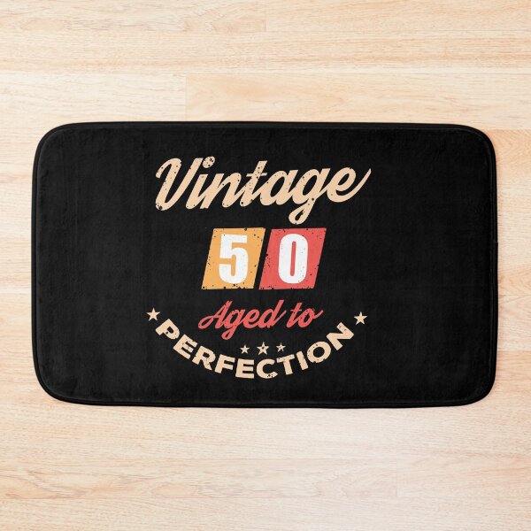 Item preview, Aged To Perfection Fifty - Vintage 50 years old - 50th Birthday Party Gift designed and sold by Alexaltay.