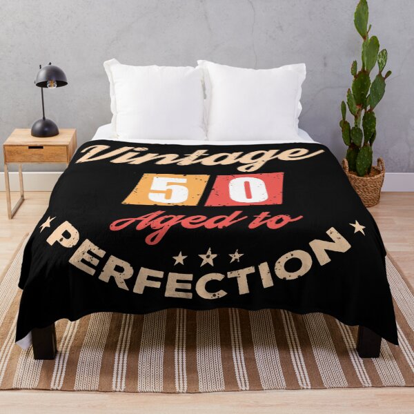 Item preview, Aged To Perfection Fifty - Vintage 50 years old - 50th Birthday Party Gift designed and sold by Alexaltay.