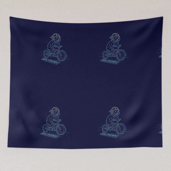 Item preview, Glowing Cyberpunk Dog Cycling designed and sold by Mattigiov.