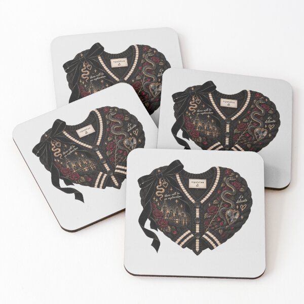 Item preview, Taylor Swift Reputation Cardigan Heart – Snake, Roses & City Lights designed and sold by taylorvinyls.