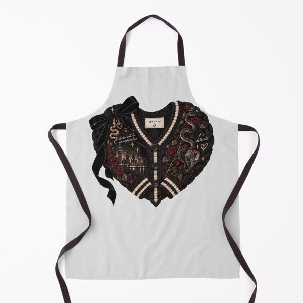 Item preview, Taylor Swift Reputation Cardigan Heart – Snake, Roses & City Lights designed and sold by taylorvinyls.