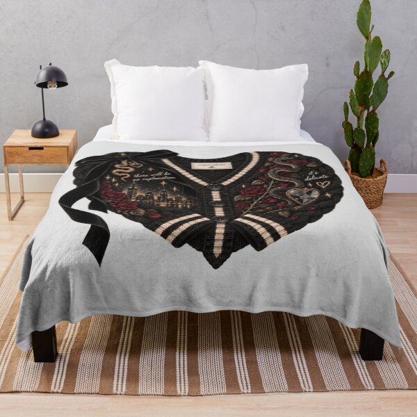 Item preview, Taylor Swift Reputation Cardigan Heart – Snake, Roses & City Lights designed and sold by taylorvinyls.