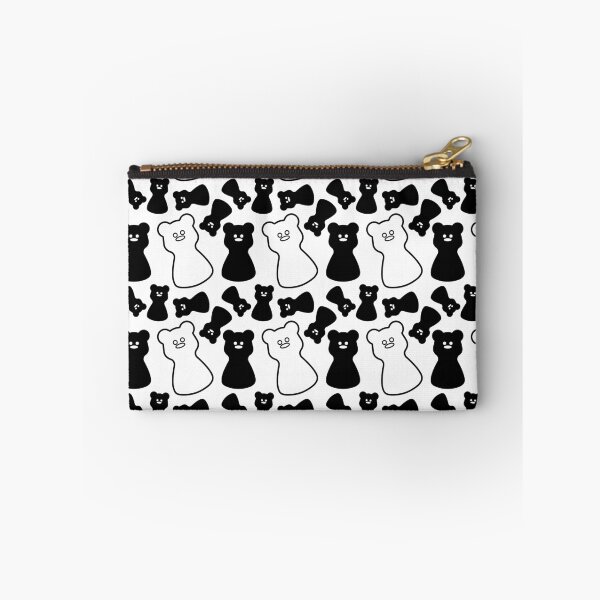 Item preview, Gummy Bear Chaos. Black and White Y2K Pattern. Light Mode designed and sold by AnnaDesertArt.