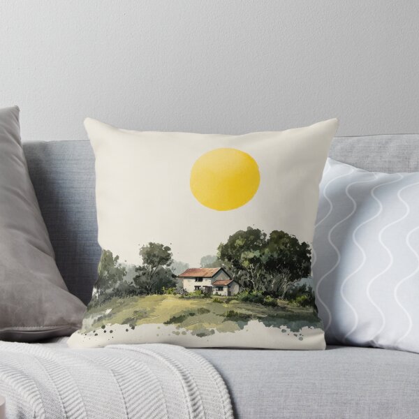 Item preview, Sunny landscape with a house designed and sold by anytka.