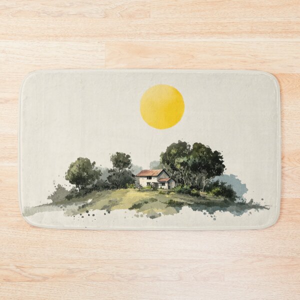 Item preview, Sunny landscape with a house designed and sold by anytka.