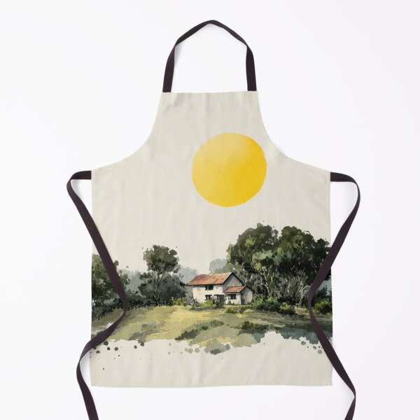 Item preview, Sunny landscape with a house designed and sold by anytka.