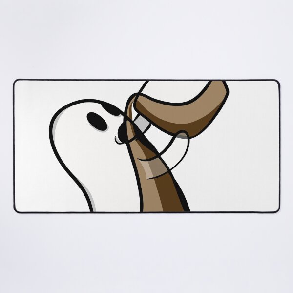Item preview, Funny Ghost Drinking Coffee — Spooky Halloween Coffee Lover Sticker designed and sold by LYAN-STORE.