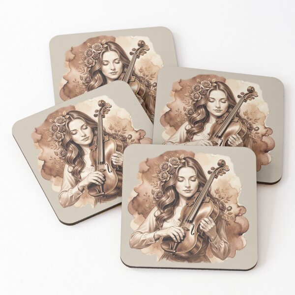 Item preview, Violinist. Retro style. designed and sold by MagelliShop.