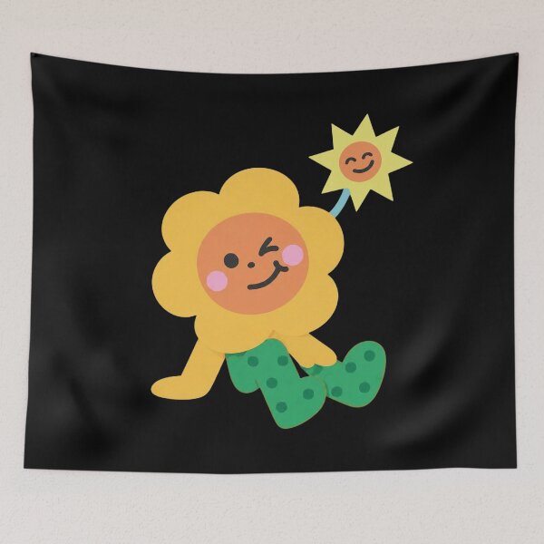 Item preview, Smiling Flower Cute designed and sold by BeckhamI-ngram.