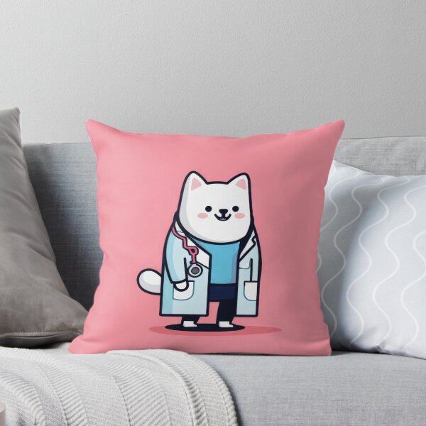 Item preview, Cartoon dog dressed as a doctor designed and sold by anytka.