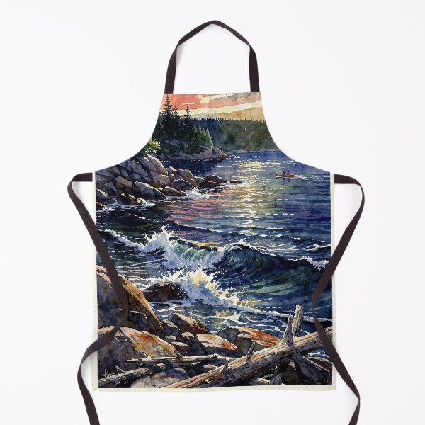 Item preview, Isle Royale National Park Michigan Vintage Watercolor Travel designed and sold by Teelogic.