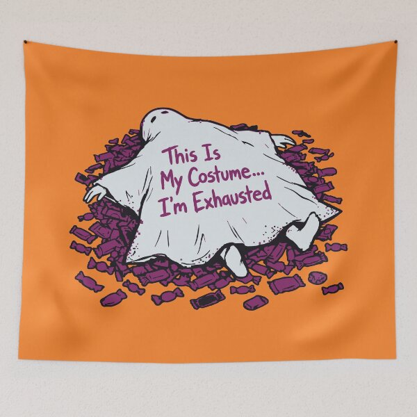 Item preview, This Is My Costume I'm Exhausted Funny Ghost designed and sold by XYZ LAB by Jesuperman.