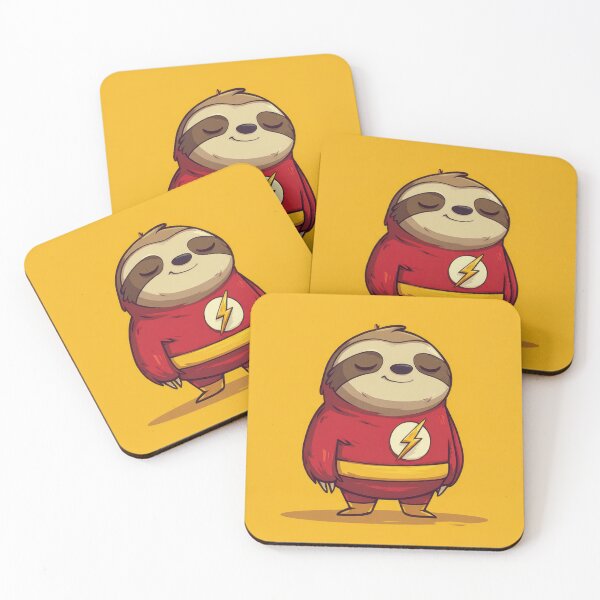 Item preview, Sloth character in superhero costume designed and sold by anytka.