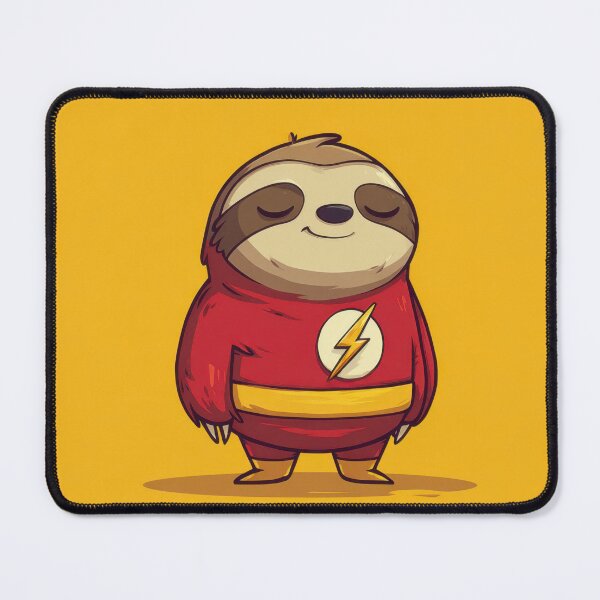Item preview, Sloth character in superhero costume designed and sold by anytka.