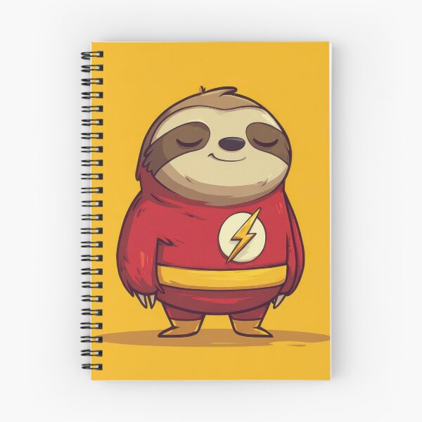 Item preview, Sloth character in superhero costume designed and sold by anytka.