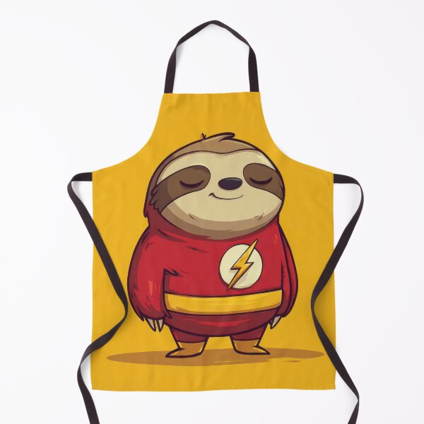Item preview, Sloth character in superhero costume designed and sold by anytka.