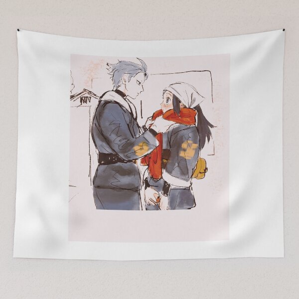 Item preview, Anime Winter Scarf Care Illustration designed and sold by NumberOfB.