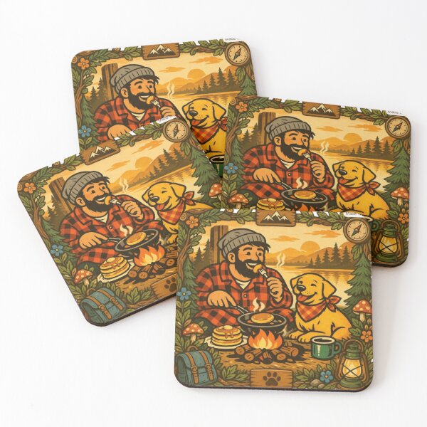 Item preview, Pancakes with Eli and Daisy designed and sold by JoCoCraftworks.