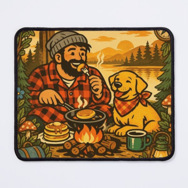 Item preview, Pancakes with Eli and Daisy designed and sold by JoCoCraftworks.
