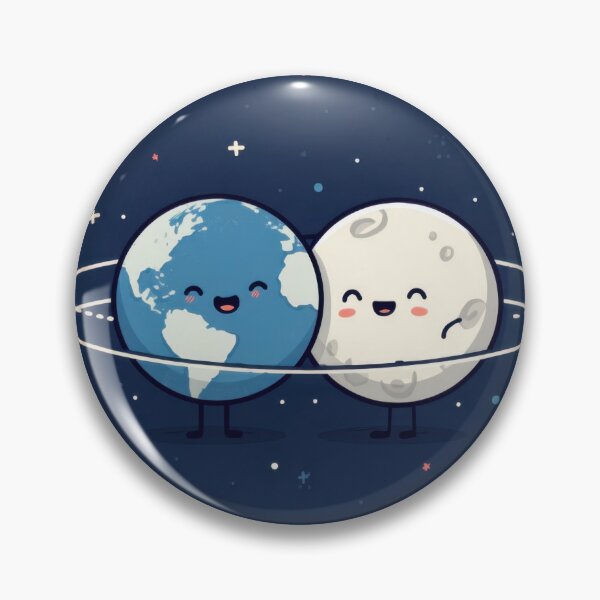 Item preview, Earth and Moon share a moment designed and sold by anytka.
