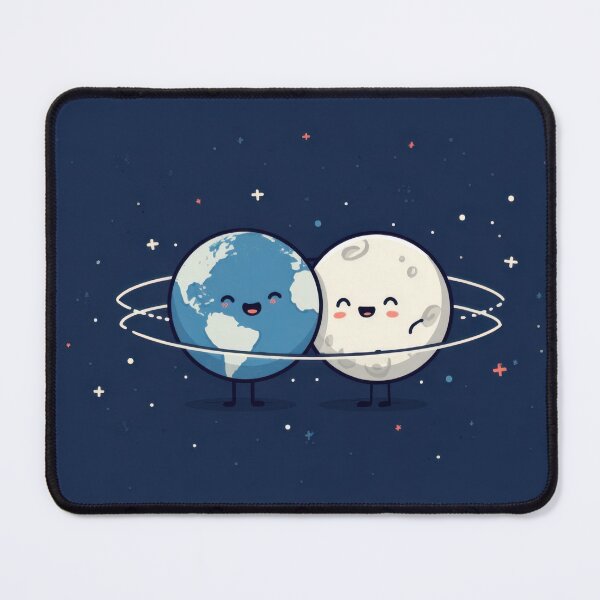 Item preview, Earth and Moon share a moment designed and sold by anytka.