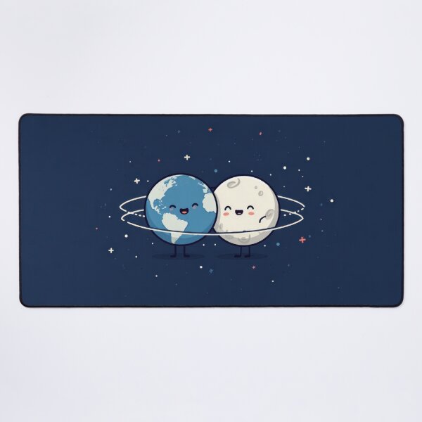 Item preview, Earth and Moon share a moment designed and sold by anytka.
