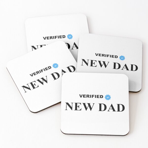 Item preview, Verified New Dad – Officially Certified designed and sold by GriffinRey.