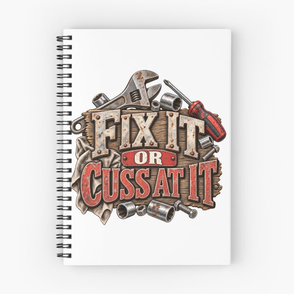 Item preview, Fix It or Cuss at It Mechanic Humor designed and sold by J-CCreations.