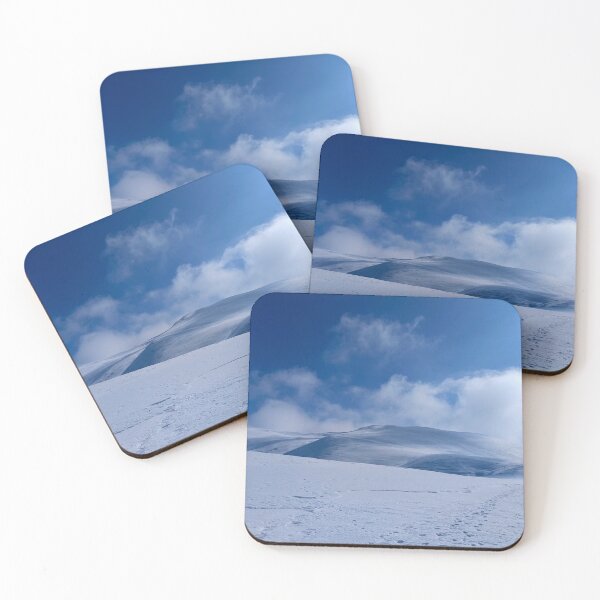 Item preview, Winter Hiking Trail: Footprints on Snowy Mountain Slopes designed and sold by Levorr.
