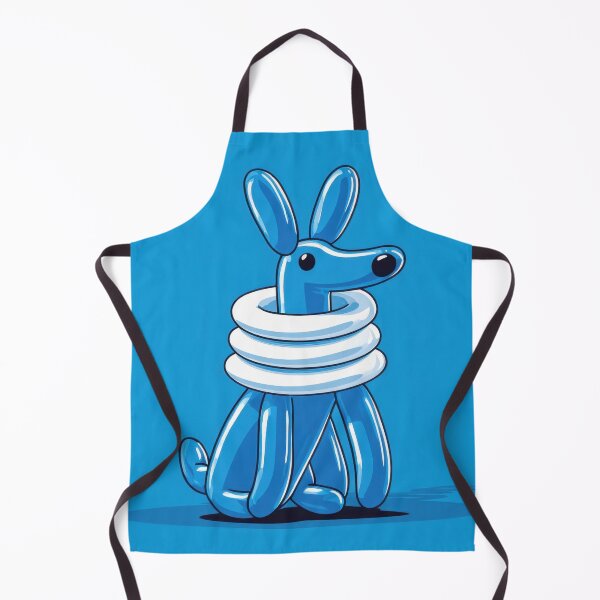Item preview, Dog figure made of balloon in blue designed and sold by anytka.