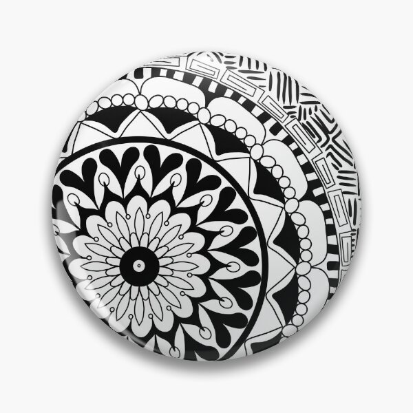 Item preview, Zentangle mandala designed and sold by Mohes-art.