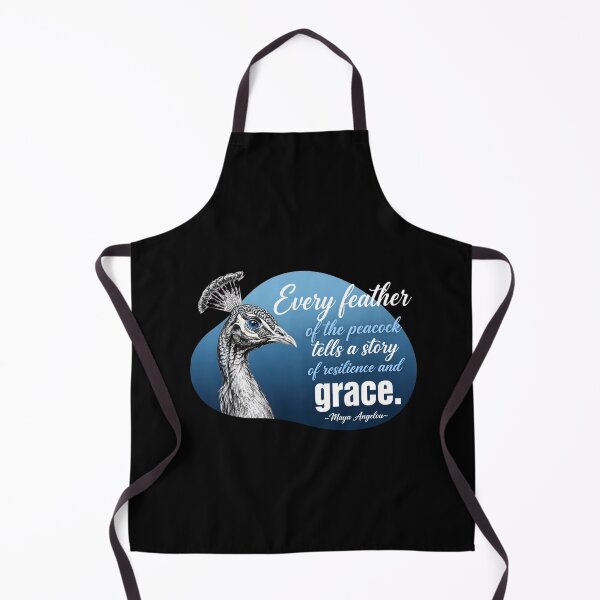 Item preview, Every Feather Of The Peacock Tells A Story Of Resilience And Grace - Maya Angelou designed and sold by Vibe-Vary.