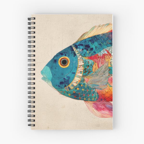 Item preview, Colorful fish with detailed patterns designed and sold by anytka.