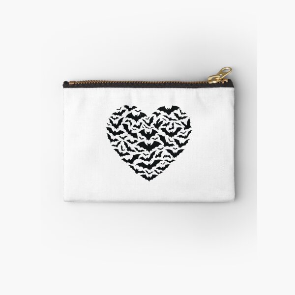 Item preview, Flying Bats Heart, Halloween Spooky Bat Swarm designed and sold by CloudyPress.