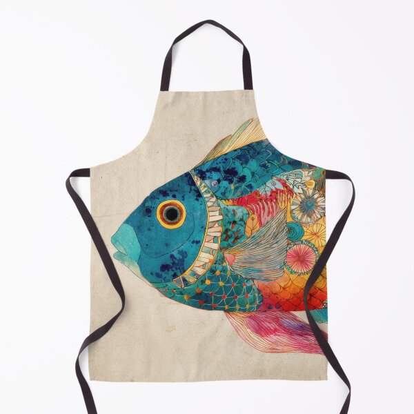 Item preview, Colorful fish with detailed patterns designed and sold by anytka.