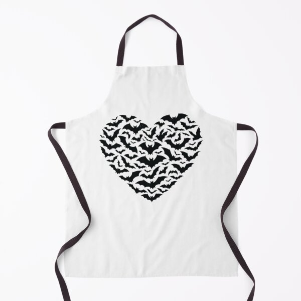 Item preview, Flying Bats Heart, Halloween Spooky Bat Swarm designed and sold by CloudyPress.
