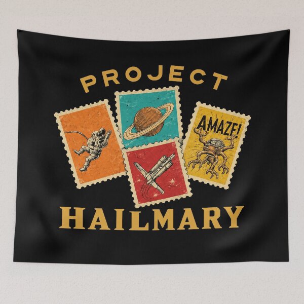 Item preview, Project Hail Mary Stamp designed and sold by Charles-Garrett.