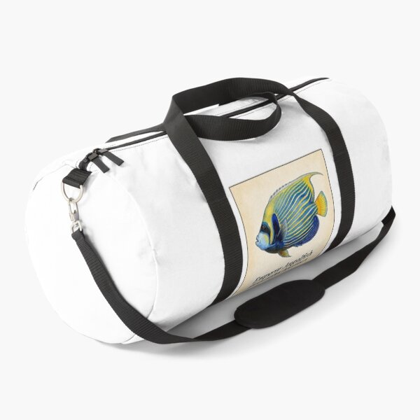 Item preview, Emperor Angelfish Watercolor Reef Art Print designed and sold by KenworksDigital.