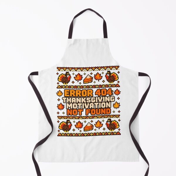 Item preview, 404 Thanksgiving Pixel Turkey Pie Gamer Humor designed and sold by chattsuede.