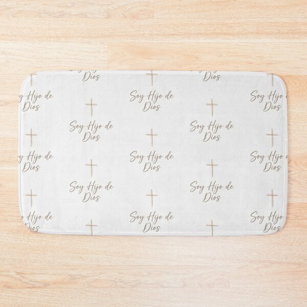 Item preview, I am a Child of God Minimalist Cross Christian Faith White Background designed and sold by MantoSagrado.