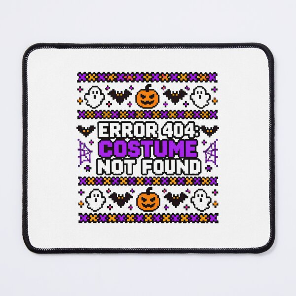 Item preview, 404 Costume Pixel Art Error Halloween Geek designed and sold by chattsuede.