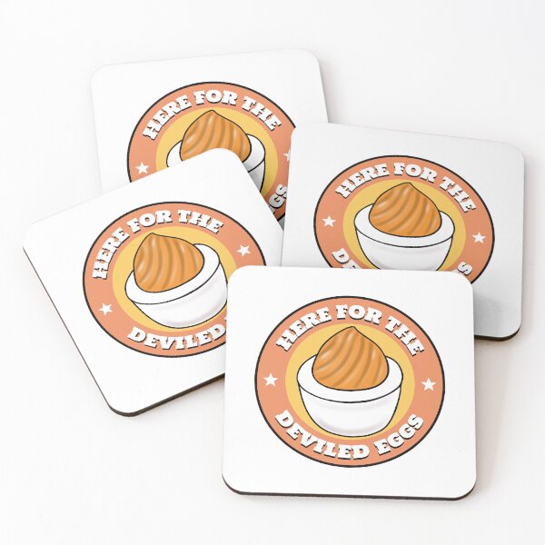 Item preview, Here For The Deviled Eggs designed and sold by Sartoris Art.