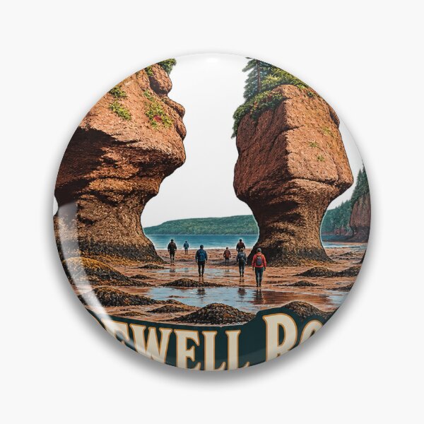 Item preview, Hopewell Rocks – Walk on the Ocean Floor designed and sold by Past in Threads.