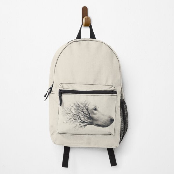 Item preview, Dog head with tree branches design designed and sold by anytka.