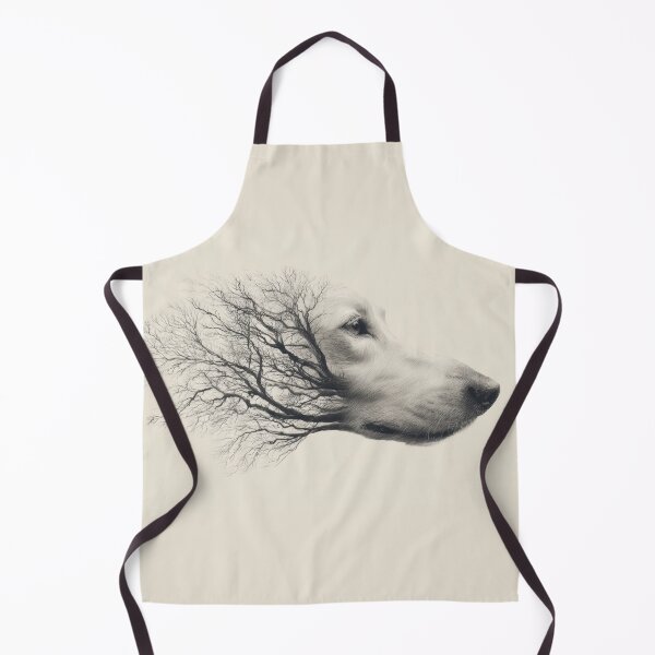 Item preview, Dog head with tree branches design designed and sold by anytka.