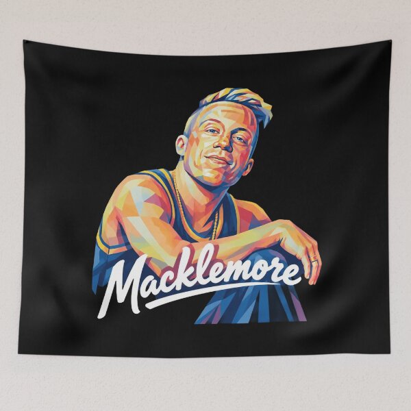 Aperçu de l'œuvre Macklemore Pop Art créée et vendue par ChanelHowell.